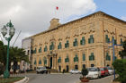 Der prächtige Regierungspalast in der Auberge de Castille et Léon in Maltas Hauptstadt Valletta. 
The premierministers-palace in Valletta the capital of Malta.
Visit: www.visitmalta.com and www.rolfmeierreisen.ch 