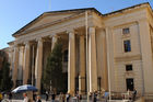 Maltas Justizpalast mit dem obersten Gericht in der Altstadt von Valletta. 
Maltas justice palace and highest court in the city of Valletta.
Visit: www.visitmalta.com and www.rolfmeierreisen.ch 