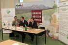 Pressekonferenz: Genussregion Österreich Burgenland, Stephan Mikinovic, BM Josef Pröll, Niki Berlakovich