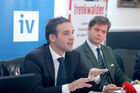 v.l.: Mag. Thomas Mayr (GF Institut für Bildungsforschung der Wirtschaft), Mag. Christoph Neumayer (Industriellenvereinigung)