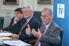 v.l.: Mag. Markus Beyrer (Generalsekretär der Industriellenvereinigung), Ing. Richard Trenkwalder (Vorstandsvorsitzender Trenkwalder Personaldienste AG), o. Univ. Prof. Dr. Dudo von Eckardstein (Vorstand Abteilung für Personlamanagement, WU Wien)