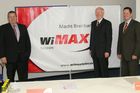 WiMAX startet im Bgld; Dov Bar-Gera, Werner Kasztler, Dipl.-Ing. Peter Ziegelwanger