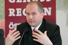 Pressekonferenz Genussregion Österreich, Grazer Burg, Weißer Saal, Johann Seitinger (Agrarlandesrat Steiermark)
 
