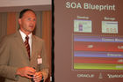 Erwin Bauer (Oracle Austria) spricht über serviceorientierte Architekturen.