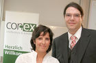 Neuer Business Circle Geschäftsbereich: Romy Faisst (Gründerin und Geschäftsführende Gesellschafterin von CONEX) und Mag. Michael Ghezzo (Geschäftsführer CONEX)