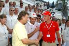 von links: Bernhard Langer, Markus Brier und Clemens Prader