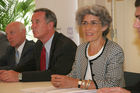 Johann Affenzeller (AVL), Hermann Kopetz (TU Wien), Laila Gide (Thales)