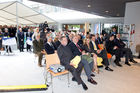 (c) fotodienst / Anna Rauchenberger - Wien, am 30.09.2010 - Heute wurde der 'Lehartrakt', das neue Hightech Forschungs- und Lehrgebäude der Technischen Universität (TU) Wien am Getreidemarkt nach knapp dreijähriger Bauzeit eröffnet. Rund 100 WissenschafterInnen und 700 Studierenden der Technischen Chemie stehen ab sofort modernste Labors und Büros zur Verfügung.