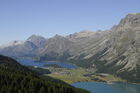 Magische Farben und Impressionen aus dem Oberengadin vom Piz Corvatsch. 