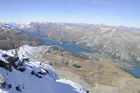 Magische Farben und Impressionen aus dem Oberengadin vom Piz Corvatsch. 