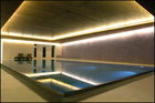 Der Spa-Pool des Grand Hotel Gstaad