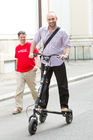 (c) fotodienst / Anna Rauchenberger - Wien, am 05.08.2010 -  Gemeinsam mit Trikke Austria powered by BEKO veranstaltete die Firma Stamm Concept Store das erste 'Spazierschweben' mit dem eTrikke in der Wiener Innenstadt. Mit dem elektrisch unterstützten Trikke UPT, eine Art Elektroroller, kann sich jeder umbeweltbewusst fortbewegen. Das Trikke UPT ist klappbar, leicht und dadurch einfach zu transportieren und zu lagern.