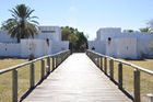 Fort Namutomi von Namibia Wildlife Resorts (NWR) im Etosha Nationalpark.