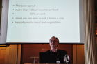 Dr. Ralph Leonhard, Afrika-Korrespondent der deutschen taz (die Tageszeitung) am North South Forum der ETH  zum Thema Transnational land acquisitions and rural development - Impacts on natural resources and livelihoods in developing countires. 