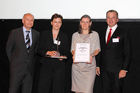 c)fotodienst/Andrea Ganshorn - Frankfurt am Main, 04.05.2010 - Preisverleihung für 'Deutschlands beste Wirtschaftsredaktionen' und 'Deutschlands beste Unternehmenssprecher' durch das Branchenmagazin 'Wirtschaftsjournalist', FOTO: Reinhard Fröhlich; Uta-Micaela Dürig Platz1 (Robert Bosch GmbH); Elisabeth Schick Platz2 (BASF SE); Ernst Primosch