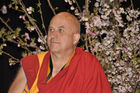 Ven. Matthieu Ricard an der Mind & Life Konferenz im Zürcher KOngr4esshaus mit dem Dalai Lama teil. 