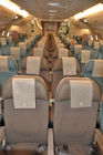 399 Economy Sitzplätze hat der A-380 der Singapore Airlines, der nun täglich zwischen den beiden Finanzmetropolen verkehrt. 