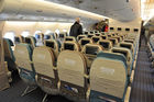 399 Economy-Sitze hat der A-380 der Singapore Airlines. 399 Economy seats has the A-380 from Singapore Airlines