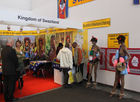 (C) fotodienst/Wolfgang Weitlaner; Swaziland, das zweitkleinste Land Afrikas war ebenfalls auf der ITB Berlin vertreten.