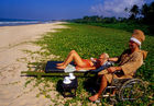 Die Lotus Villa nahe Unawatuna ist auch für Behinderte bestens geeignet, die eine Ayurveda-Behandlung in Sri Lanka machen möchten. 