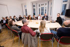 (c) fotodienst / Anna Rauchenberger - Wien, am 05.11.2009 - Impulsbeitrag über Gleitzeitregelungen im beruflichen Alltag vom Geschäftsführer der XIMES GmbH in Wien- und Erlangen, Dr. Johannes Gärtner. Welche Muster lassen sich identifizieren? Was leisten KPI (Key Performance Indicators)? FOTO: Dr. Johannes Gärtner, Geschäftsführer der XIMES GmbH in Wien- und Erlangen