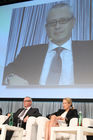 © fotodienst/Katharina Schiffl - Wien 08.10.2009 - Medienmesse 2009 - Medientage - Printgipfel - Dr. Uwe Vorkötter (Berliner Zeitung), Dr. Eva Dichand (Heute)