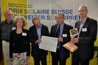 André Biland, Dr. Stefan Novak, Prof. Dr. Wolfgang Palz, Liselotti Illi, Dr. Eugen David, Corine Mauch, Gallus Cadonau, Dr. E. Schmid und Bundesrätin Eveline Widmer Schlumpf waren die ReferentInnen, welche den  Gewinnern den Solarpreis überreichten.