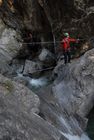 Das Oberdrautal in Kärnten hat sich als erster Outdoorpark Österreichs positioniert. Besonders attraktiv sind Canyoning Touren in der Ochsenschlucht bei Berg im Drautal. © Fotodienst / F. Gerdl