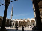 Innenhof der Blauen Moschee, einem der bedeutendsten Bauwerke der Osmanen in Istanbul. © Fotodienst / Wilfried Seywald