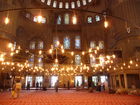 Innendetail der Blauen Moschee, einem der bedeutendsten Bauwerke der Osmanen in Istanbul. © Fotodienst / Wilfried Seywald