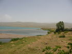 Die osttürkische Region rund um den Van-See soll mit massiven Investitionen in die touristische Infrastruktur fit für die Zukunft gemacht werden. Im Bild: Blick von der Ferienanlage Dr. Koch Reisen auf den sodahältigen See.