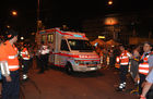 Die Sanität steht am Caliente-Festival an vielen Orten einsatzbereit und hat nach Mitternacht alle Hände voll zu tun. The Emergency and rescue teams are ready for their clients at the Caliente Latin-Music-Festival