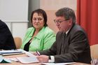 Präsident Dr. Karl Forstner, Ärztekammer für Salzburg, Landesrätin Erika Scharer, Gesundheitsressort Land Salzburg Pressekonferenz 