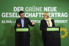 Berlin, den 06.03.2009
Foto: Claudia Roth und Cem Oezdemir, Bundesvorsitzende von BUENDNIS 90/DIE GRUENEN, anlaesslich einer Presselonferenz zur Vorstellung
von 