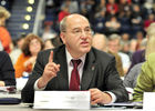 Deutschland, Essen, 28.02.2009 Germany, Essen, 28.02.2009
Foto: Gregor GYSI, Fraktionsvorsitzender im Deutschen Bundestag, Gregor GYSI, Group Chairman at the German Bundestag
Copyright by: Sepp Spiegl