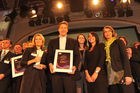 (c) sonja burtscher/ fotodienst.
Casino Baden 20.5.2009, Great Place To Work Award Ceremony 2009. Preisvergabe an die Gewinner des GPTW- Wettbewerbs unter dem Motto von Mitbegründer Robert Levering:
