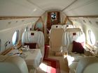 Privat-Aviation: Gulfstream Business Jet Interior design. Privatjet-Inneneinrichtung für geschäftsreisen.