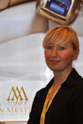 Majestic Aviation Group Sales Rep. an der EBACE in Genf. EBACE in Geneva 