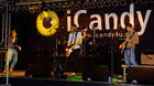iCandy mit Bühne und Band 