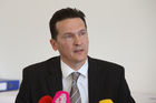 Pressekonferenz ASFINAG, Salzburg, 2009-04-20; Bild zeigt: DI Gernot Brandtner (Geschaeftsfuehrer ASFINAG Baumanagement GmbH); Bildnachweis: fotodienst.at/Chris Hofer