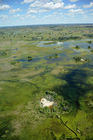 Das Okavango-Deltas, der Welt grösstes Binnendelta in der Kalahri ist seit über 45 Jahren nicht mehr so von Angola aus geflutet worden.