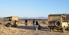 Auf Safari (Ganme Drive) durchthrough Samburu & Shaba Nationalpark in Kenya mit einem 4x4 Landrover auf Pirschfahrt beim Joy's Camp auf den Spuren von Joy & George Adamson