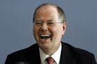 Berlin,den 13.10.2008-Bundespressekonferenz
Foto: Peer Steinbrueck, Bundesfinanzminister.
Copyright by: Reiner Zensen,
Gallierweg 15,53117 Bonn,
Tel.0170-8119315 
Mail: photo@reinerzensen.de
Foto honorarpflichtig und nur zur redaktionellen
Verwendung,
{Postbank Koeln Konto-Nr.425811505;
BLZ 37010050,
Veroeffentlichung gegen Honorar plus 7% Mwst.,Steuer-Nr. 205/5336/1051,Finanzamt Bonn-Innenstadt}, {Honorarpflichtiges Pressebild,Verwendung gegen Honorar nach Vereinbarung u.Belegexemplar.Keine Weitergabe an Dritte,keine Syndikation,keine Aufnahme in Archive oder Datenbanken,welche Dritten offenstehen.}, {No Syndication,no passing on to third parties,no taking up in archives or databanks,which are open to anyone}.