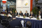 (C) fotodienst/Gudrun Krieger - Wien 27.01.2009 - ITnT- Messe Wien Pressekonferenz Foto:li na re: Matthias Limbeck, Albert Felbauer,Andreas Muther, Gunther Popek, Wilfried Pruschek, Manfred Matzka, Christian Rupp