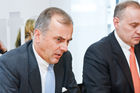 Dr. Martin Vorderwülbecke (neuer ddp-Eigentümer); Dr. Peter Löw (neuer ddp-Eigentümer)