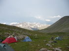 Georgiens mächtiger Vulkan Kasbek (5047 m) war Ende Juli 2011 die fünfte Station der 