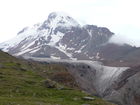 Georgiens mächtiger Vulkan Kasbek (5047 m) war Ende Juli 2011 die fünfte Station der 