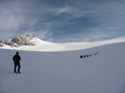 Georgiens mächtiger Vulkan Kasbek (5047 m) war Ende Juli 2011 die fünfte Station der 