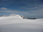 Georgiens mächtiger Vulkan Kasbek (5047 m) war Ende Juli 2011 die fünfte Station der 