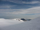 Georgiens mächtiger Vulkan Kasbek (5047 m) war Ende Juli 2011 die fünfte Station der 